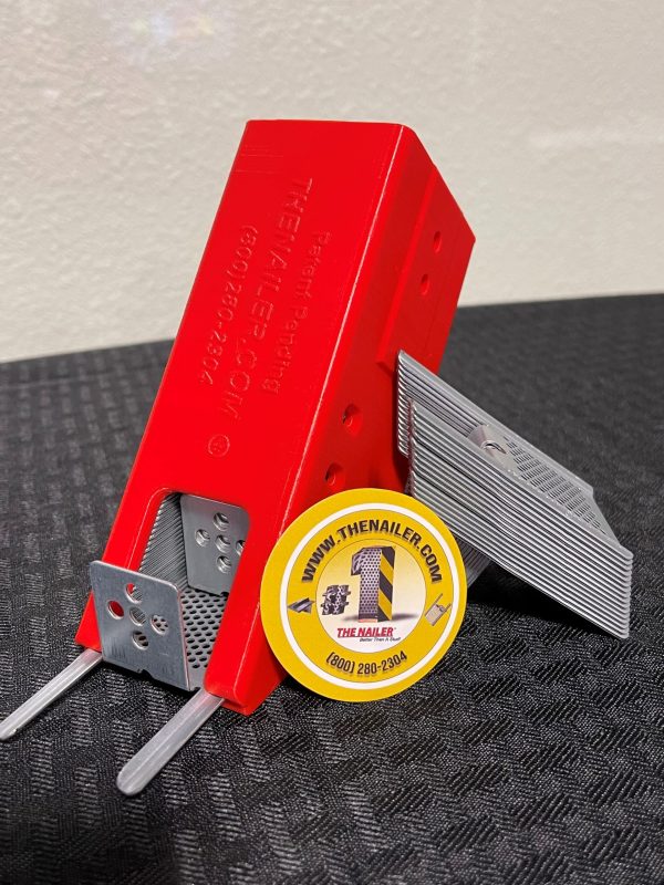 mighty nailer with red dispenser