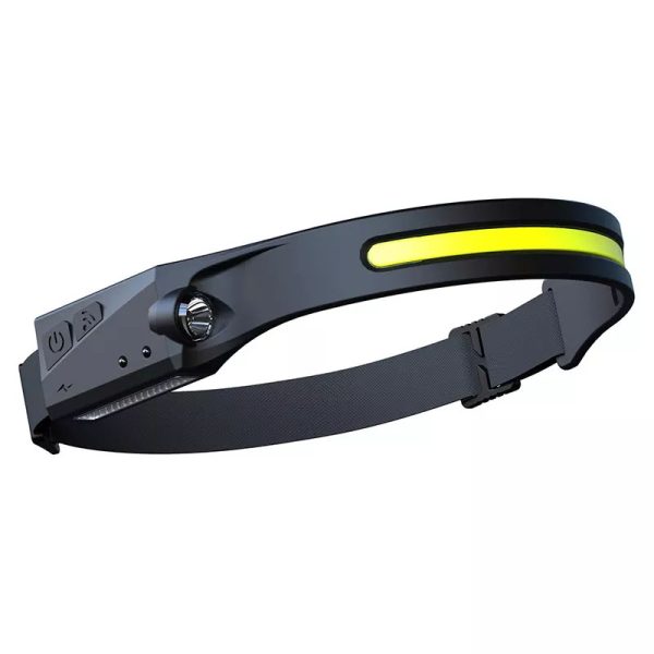 LED head lamp with spot light or cob web