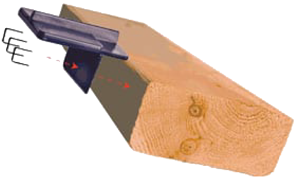 the nailer plastic drywall backer clip installation diagram for wood stud