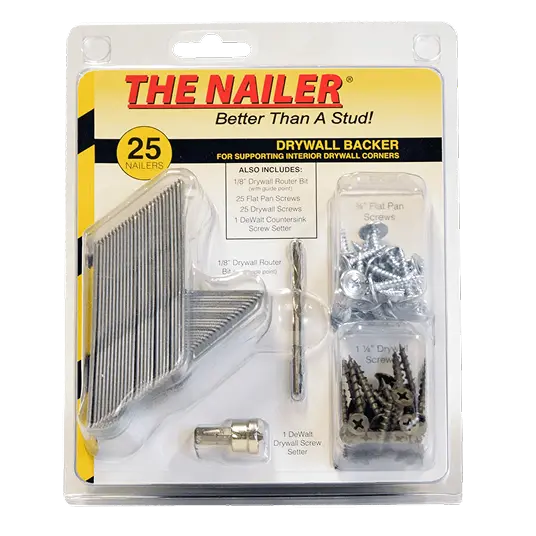 The Nailer drywall backer installation kit product photo